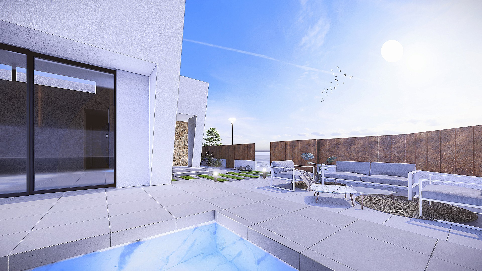 Sold - 3 Bedroom 2 Bathroom Villa in San Pedro del Pinatar -  - Murcia