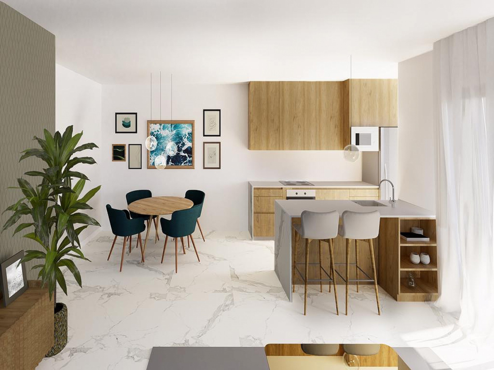 Resale - 3 Bedroom 2 Bathroom Apartment in Guardamar Del Segura -  - Alicante