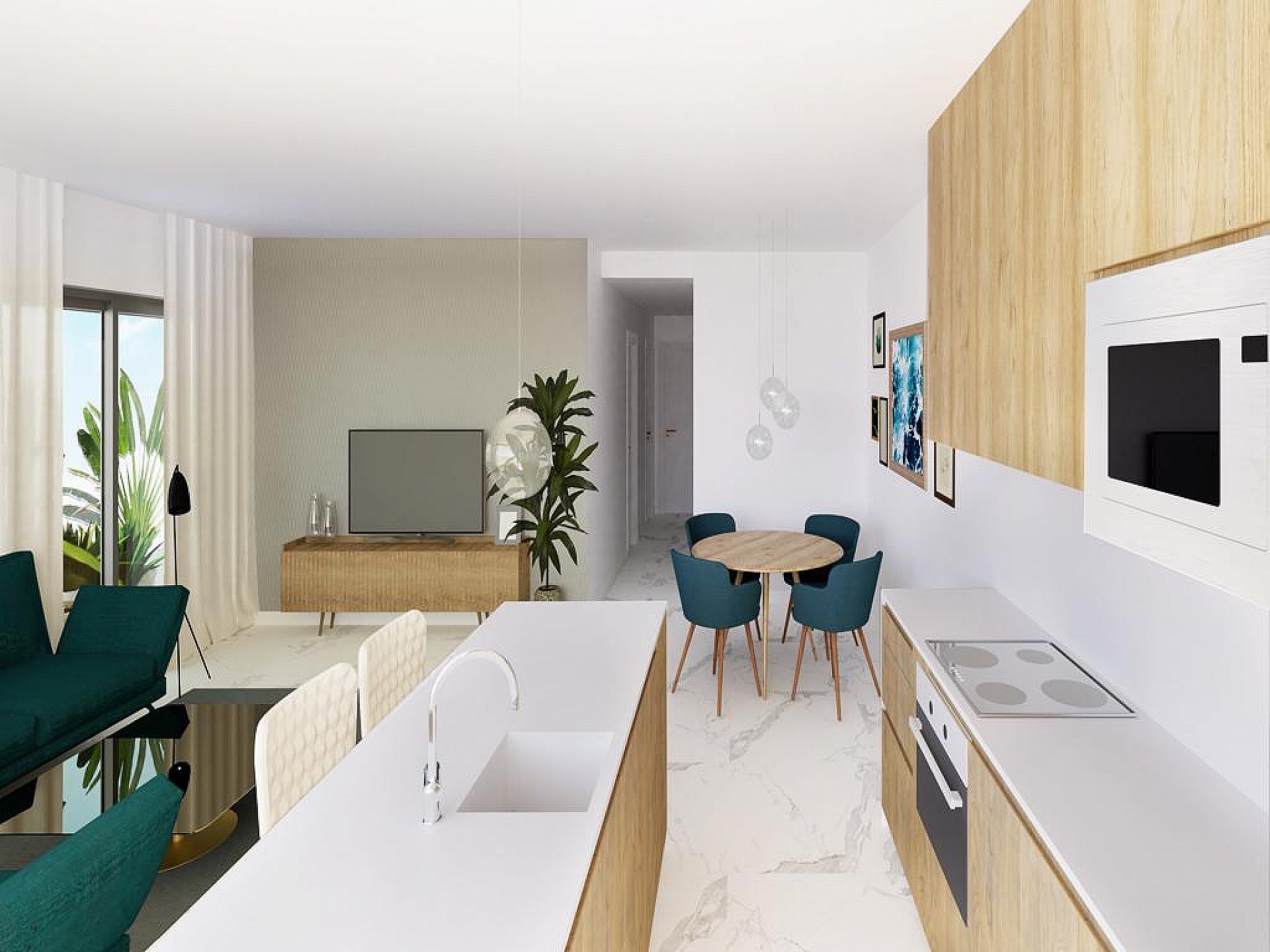 Resale - 3 Bedroom 2 Bathroom Apartment in Guardamar Del Segura -  - Alicante