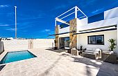 3 Bedroom, 2 Bath New Villa with private pool and parking for sale in La Marina.