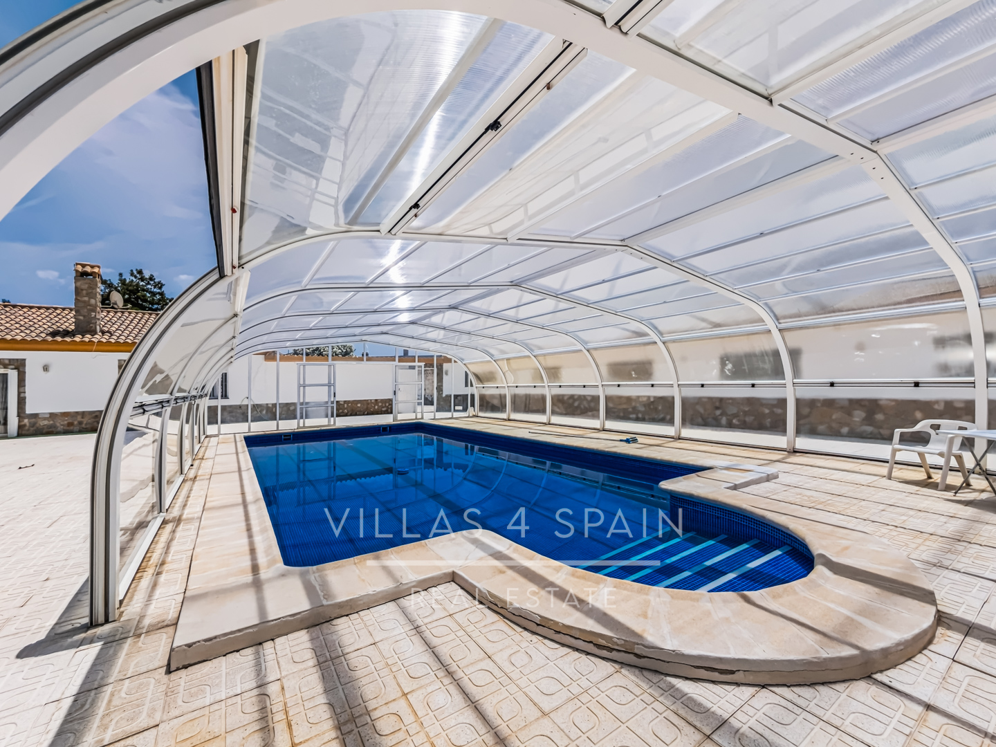 Resale - 6 Bed 4 Bath Villa with Pool and Large Plot with multiple garages in Fortuna  - calle baños 3 - Murcia