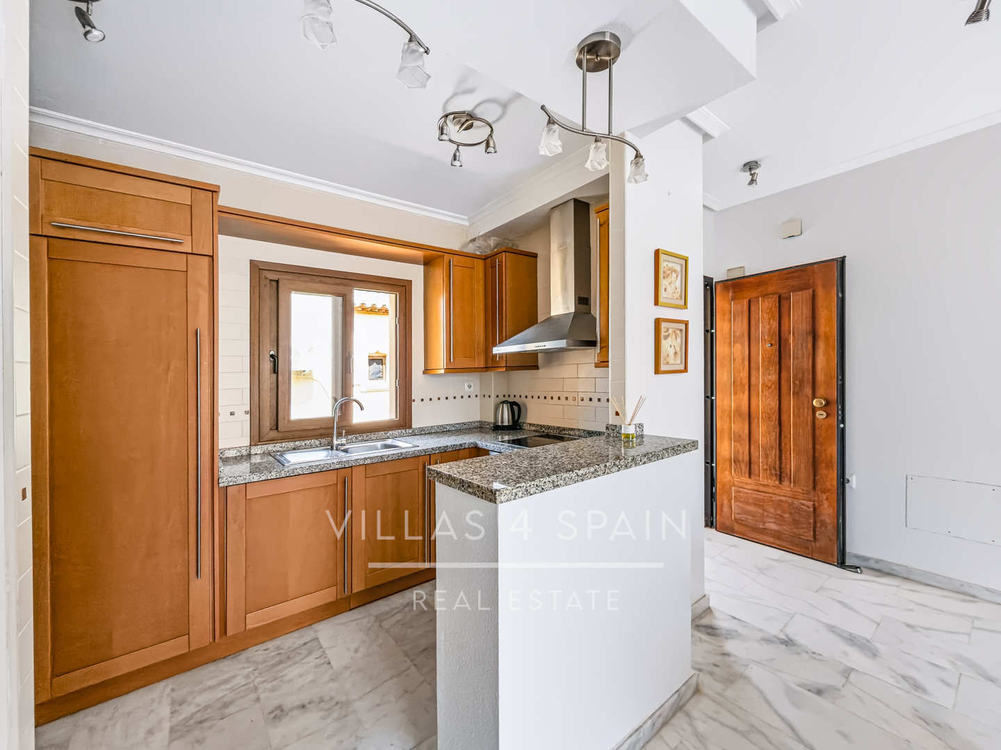 Resale - 2 Bed 2 Bath Penthouse apartment with roof terrace in La Finca Golf Algorfa, with community Pool - calle benferri la finca golf Algorfa - Alicante