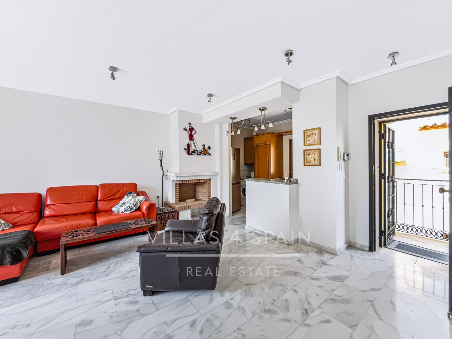 Resale - 2 Bed 2 Bath Penthouse apartment with roof terrace in La Finca Golf Algorfa, with community Pool - calle benferri la finca golf Algorfa - Alicante