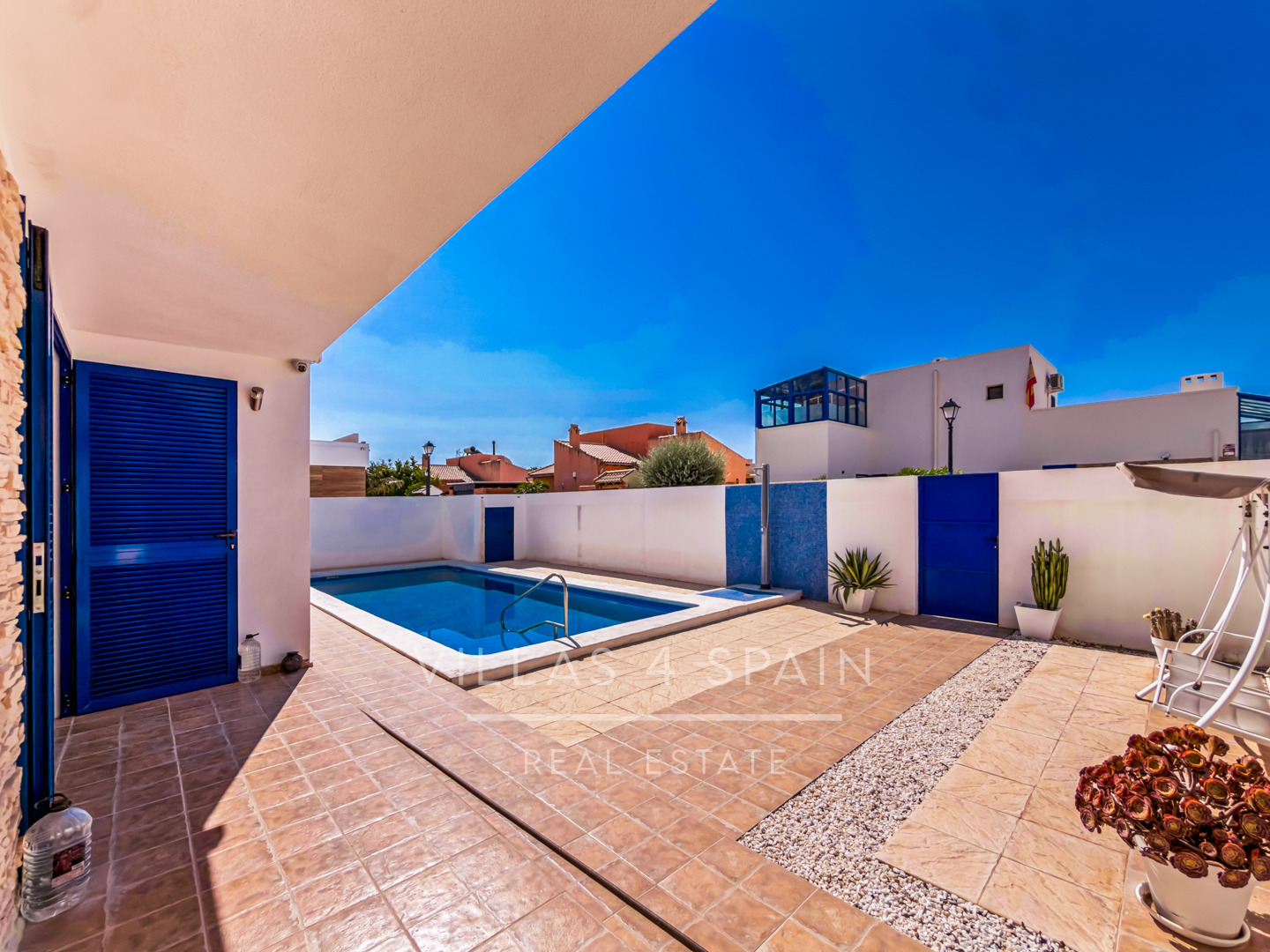 Resale - 3 Bedroom 2 Bathroom Villa with Private Pool and Parking in Las Kalendas Fortuna, Murcia - Calle Cam. de Cieza - Murcia