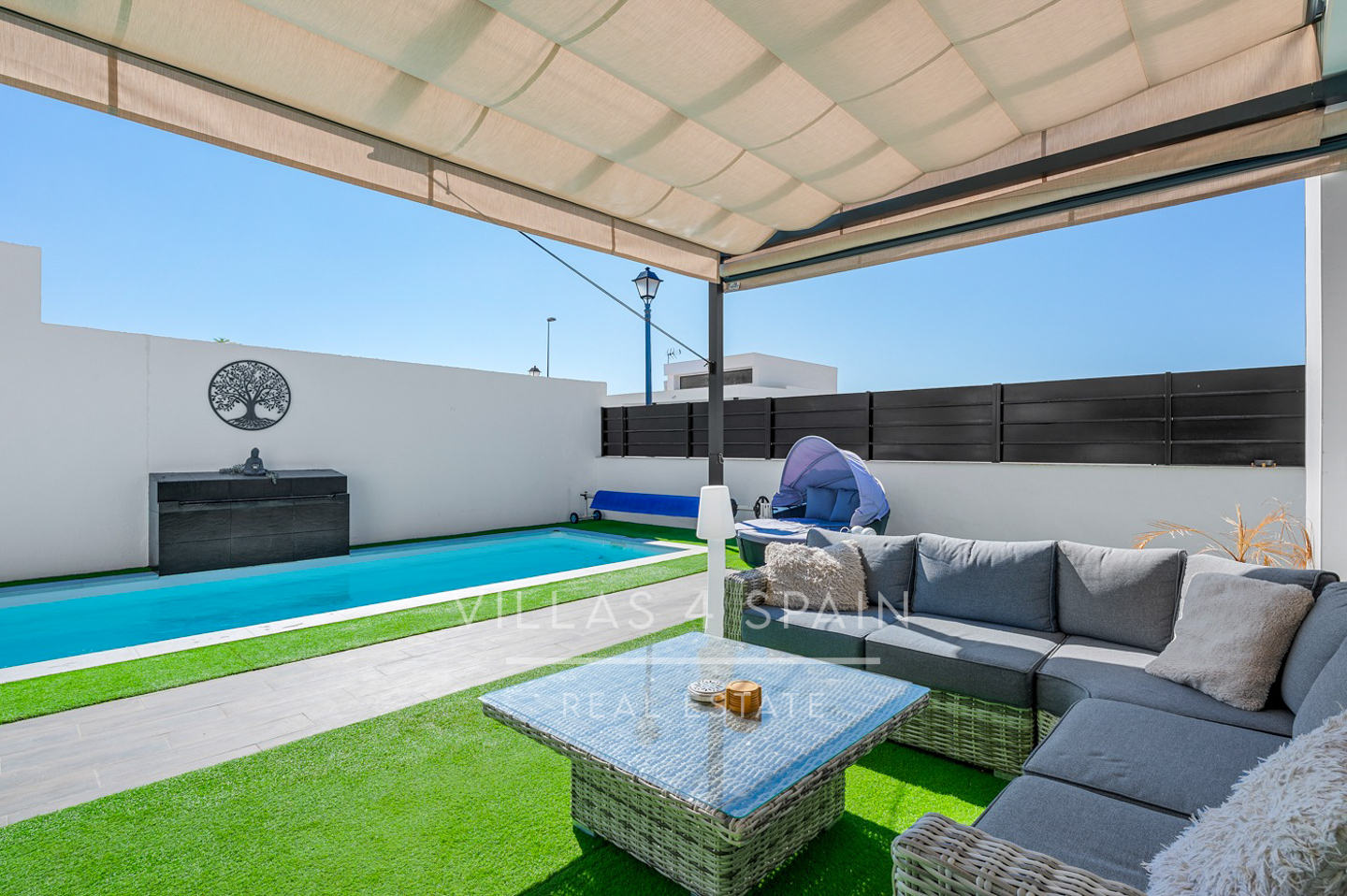 Resale - 4 Bed 2 Bath Villa with Private Pool and Parking in Las Kalendas Fortuna - calle camino de cieza - Murcia
