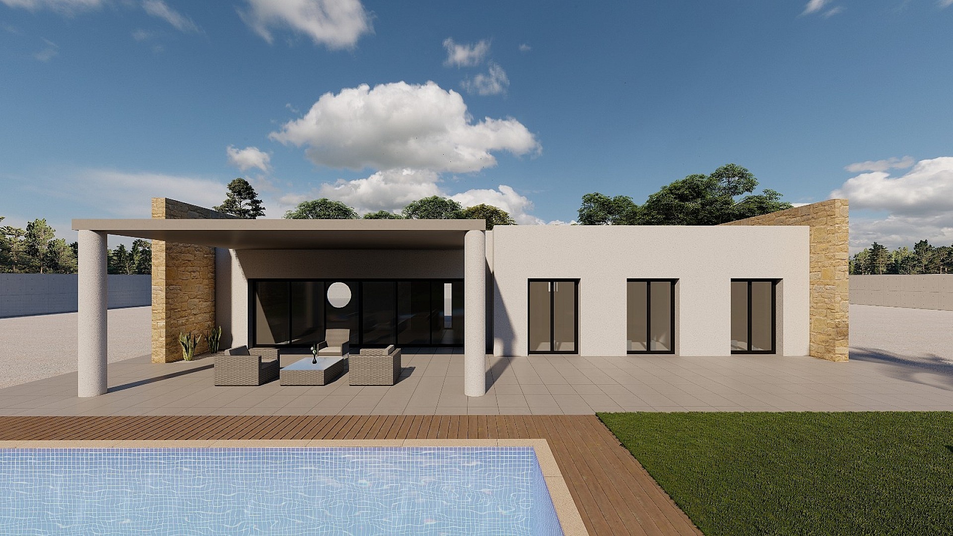Resale - 3 Bedroom 2 Bathroom Villa in Pinoso -  - Alicante