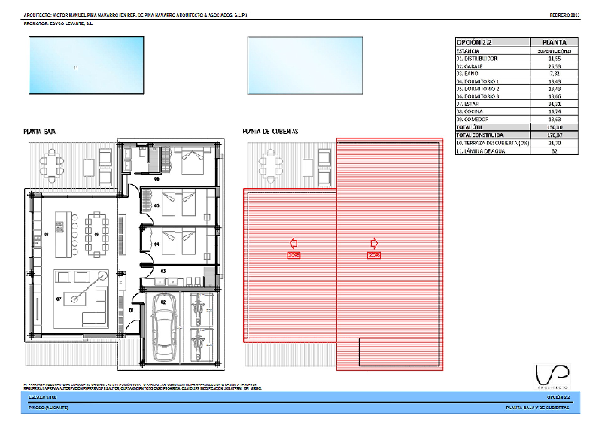 Resale - 3 Bedroom 1 Bathroom Villa in Pinoso - , Pinoso, Alicante, Spain - Alicante
