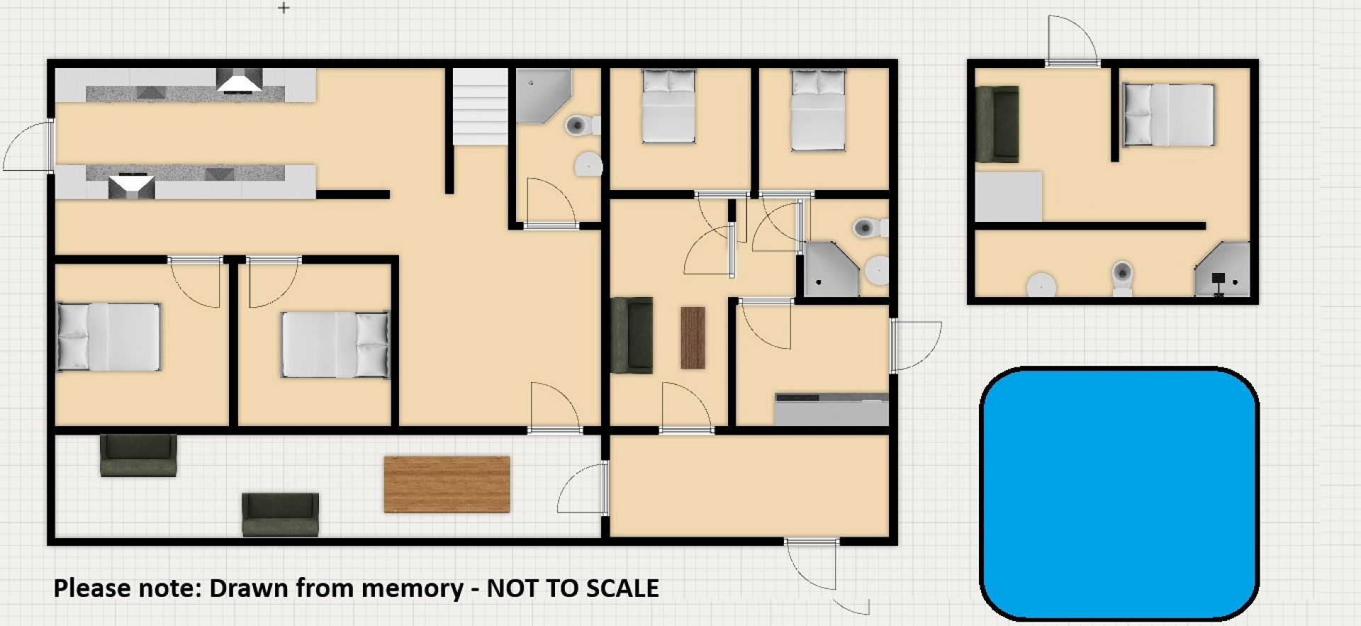 Resale - 6 Bedroom 3 Bathroom Villa in Sax -  - Alicante